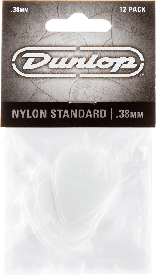 Player’s Pack 12 médiators Dunlop Nylon Standard 0.38mm 44P38
