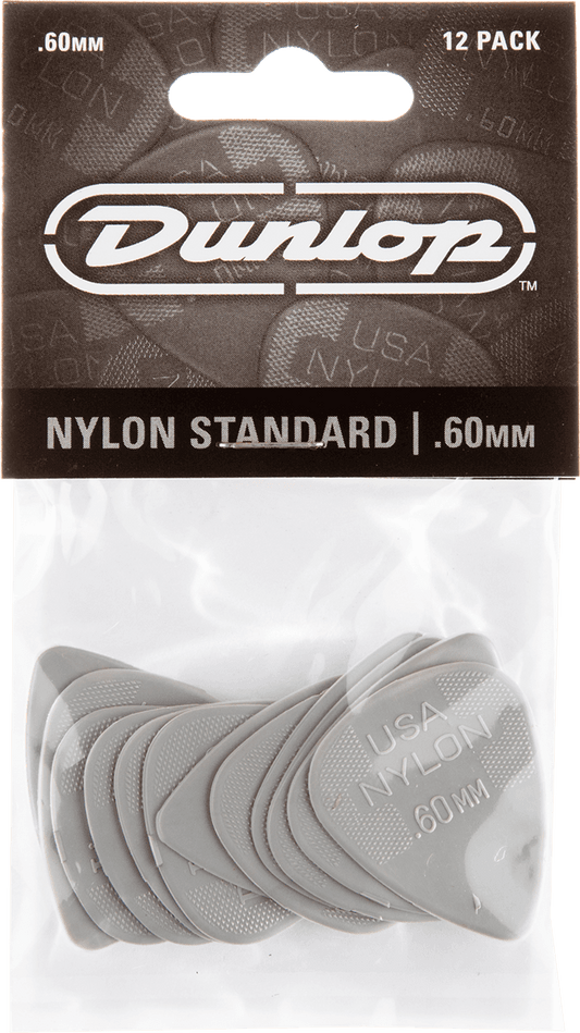 Player’s Pack 12 médiators Dunlop Nylon Standard 0.60mm 44P60