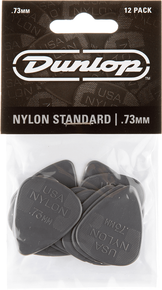 Player’s Pack 12 médiators Dunlop Nylon Standard 0.73mm 44P73