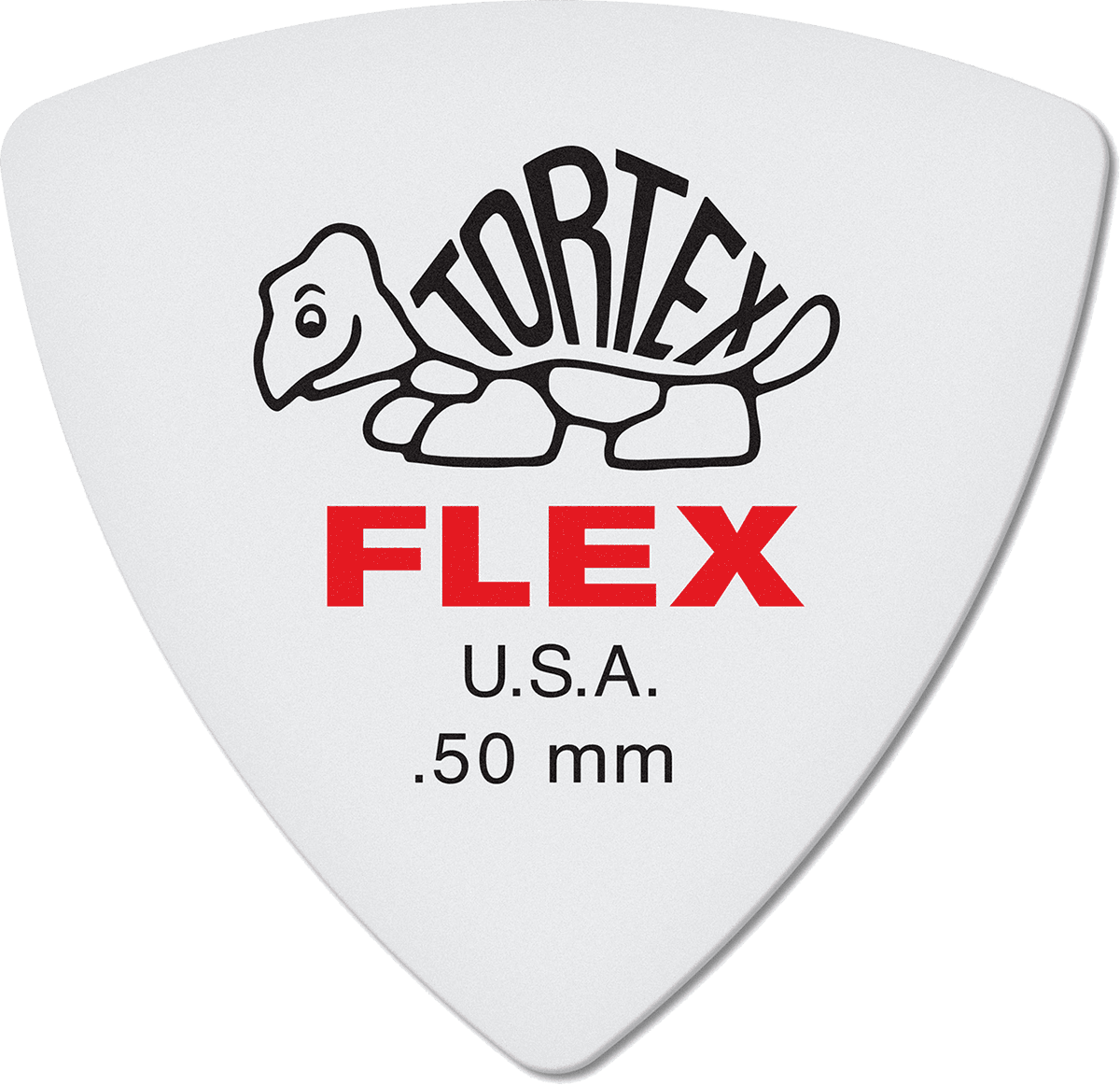 Player’s Pack de 6 médiators Dunlop Tortex Flex Triangle 0.50mm 456P50