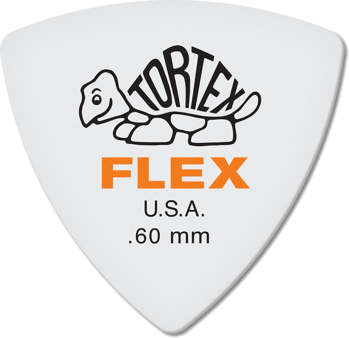 Player’s Pack de 6 médiators Dunlop Tortex Flex Triangle 0.60mm 456P60