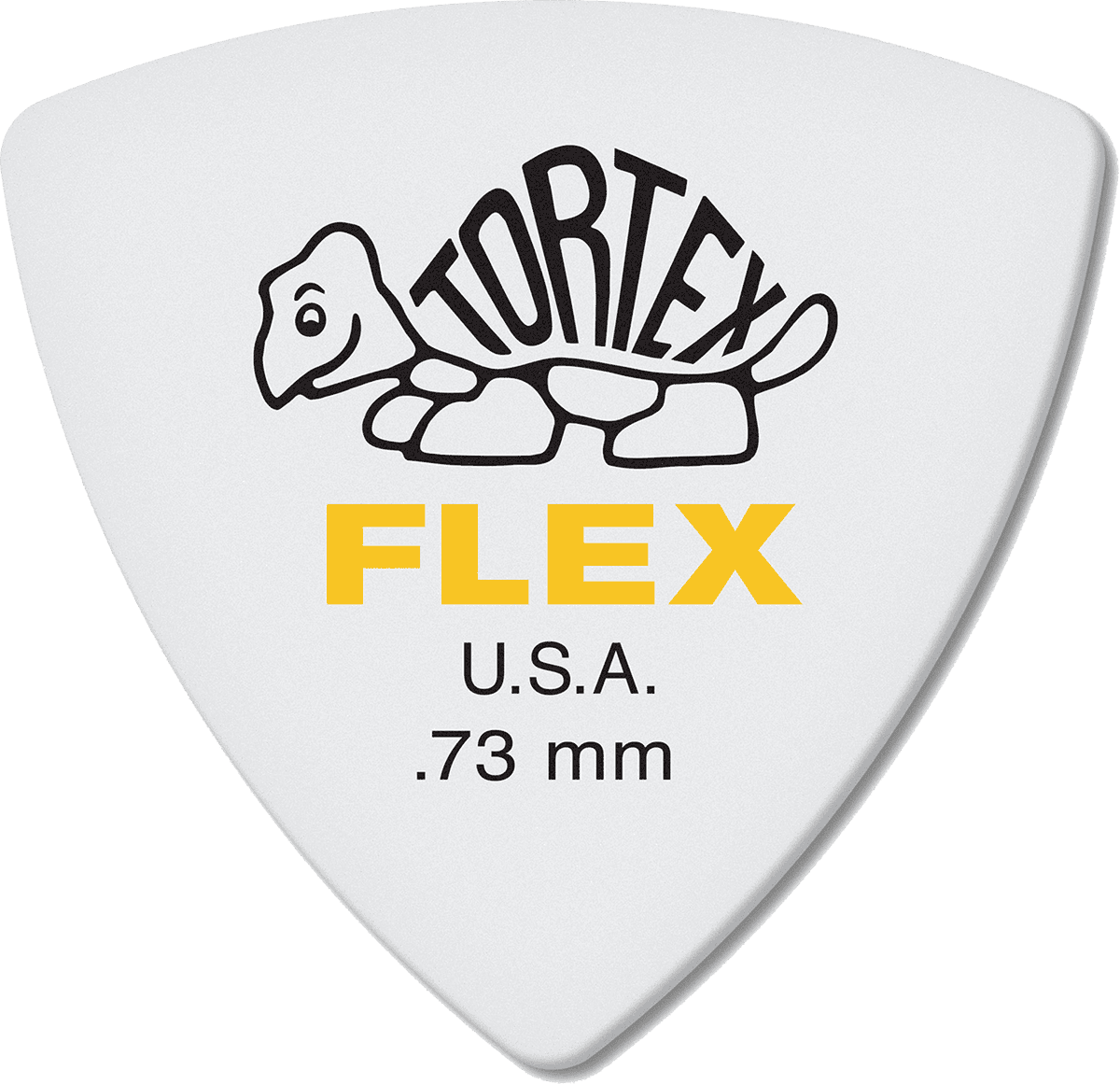 Player’s Pack de 6 médiators Dunlop Tortex Flex Triangle 0.73mm 456P73