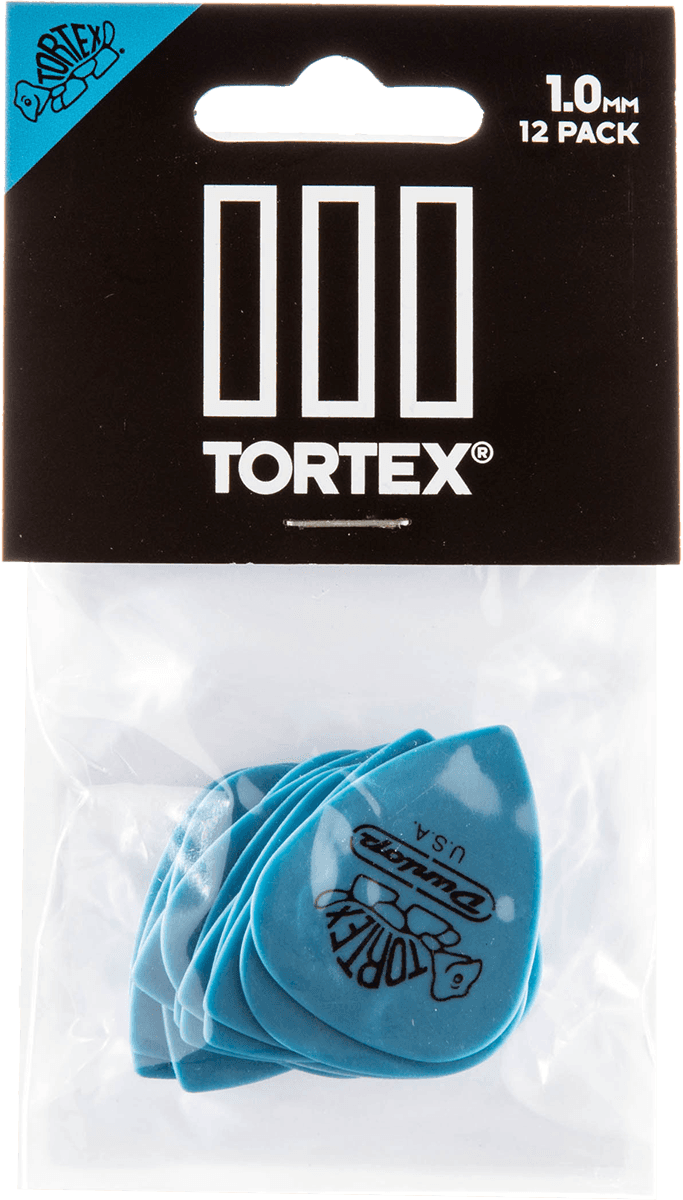 Player’s Pack 12 médiators Dunlop Tortex TIII 1.00 mm 462P100