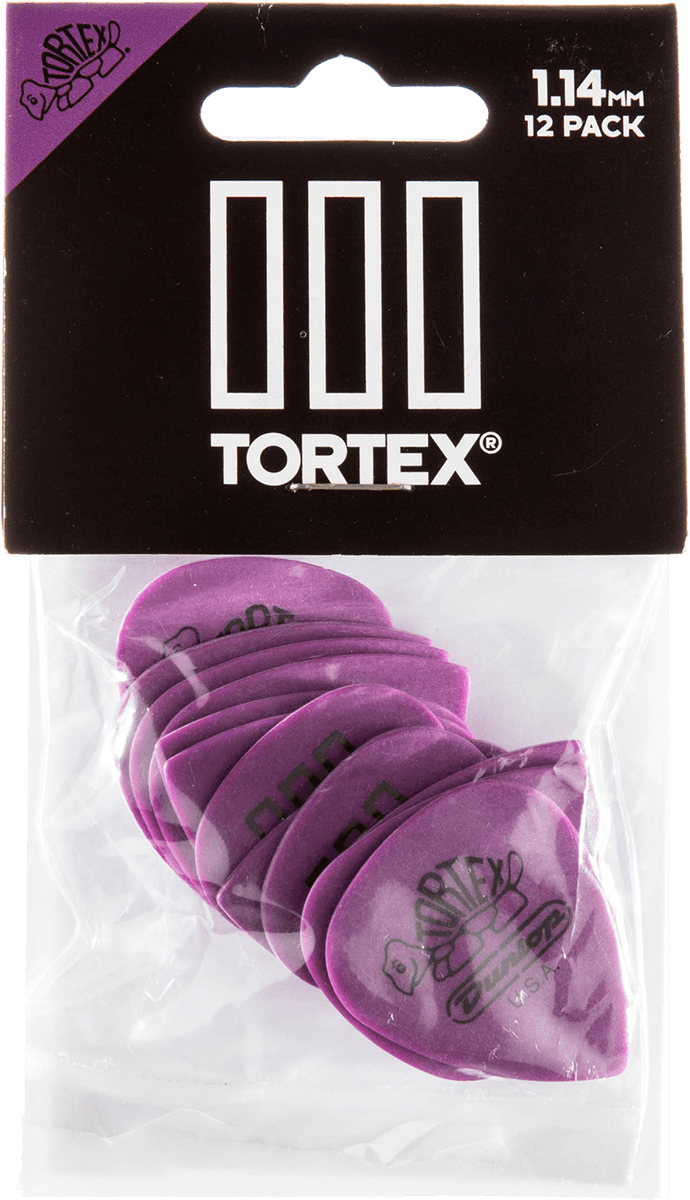 Player’s Pack de 12 médiators Dunlop Tortex T3 1.14mm 462P114