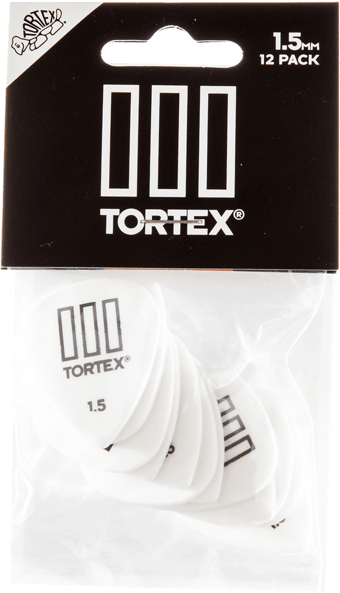 Players Pack de 12 médiators Dunlop Tortex T3 1.50 mm 462P150
