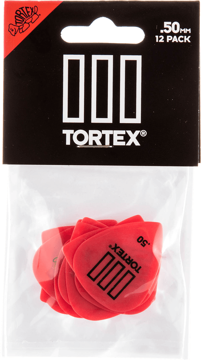 Player’s Pack 12 Médiators Dunlop Tortex T3 0.50 mm 462P50