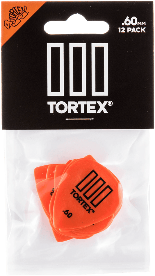 Players Pack 12 médiators Dunlop Tortex TIII 0.60mm 462P60