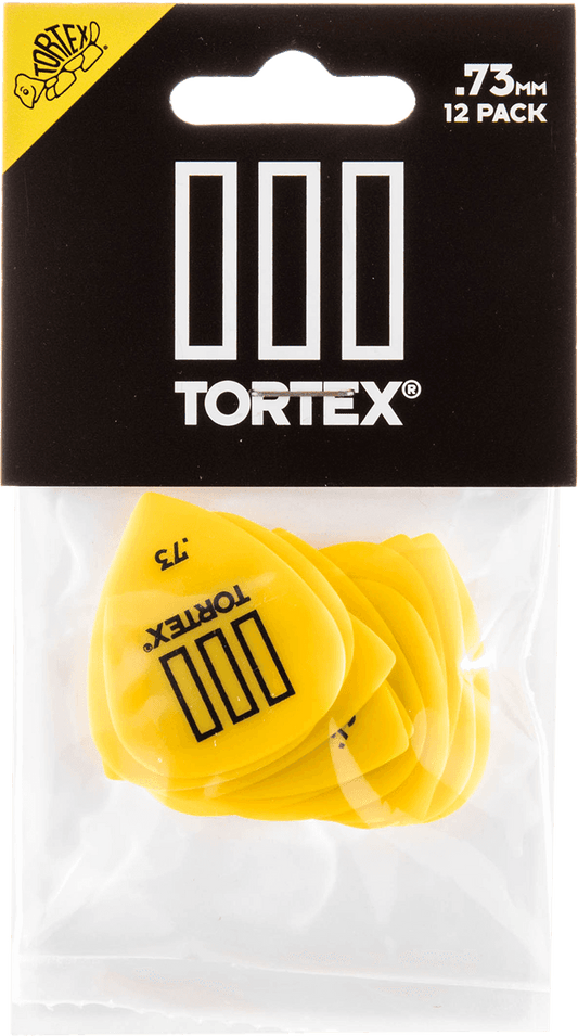 Players Pack de 12 Médiators Dunlop Tortex T3 0.73mm 462P73