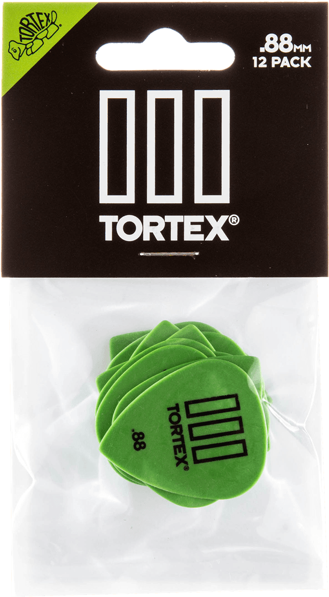Players Pack de 12 médiators Dunlop Tortex T3 0.88mm 462P88