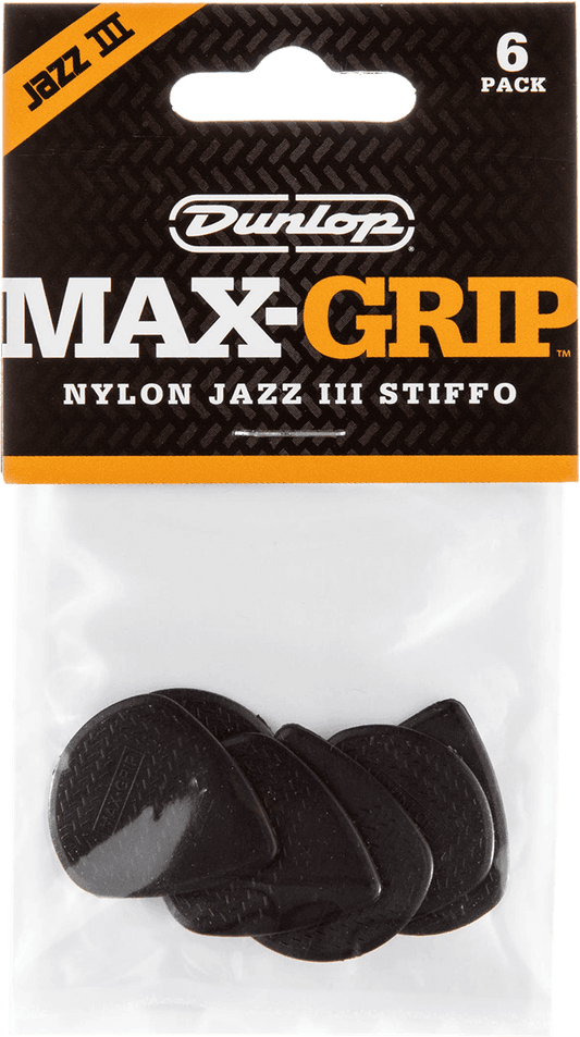 Player’s Pack de 6 médiators Dunlop Jazz III Stiffo 471P3S