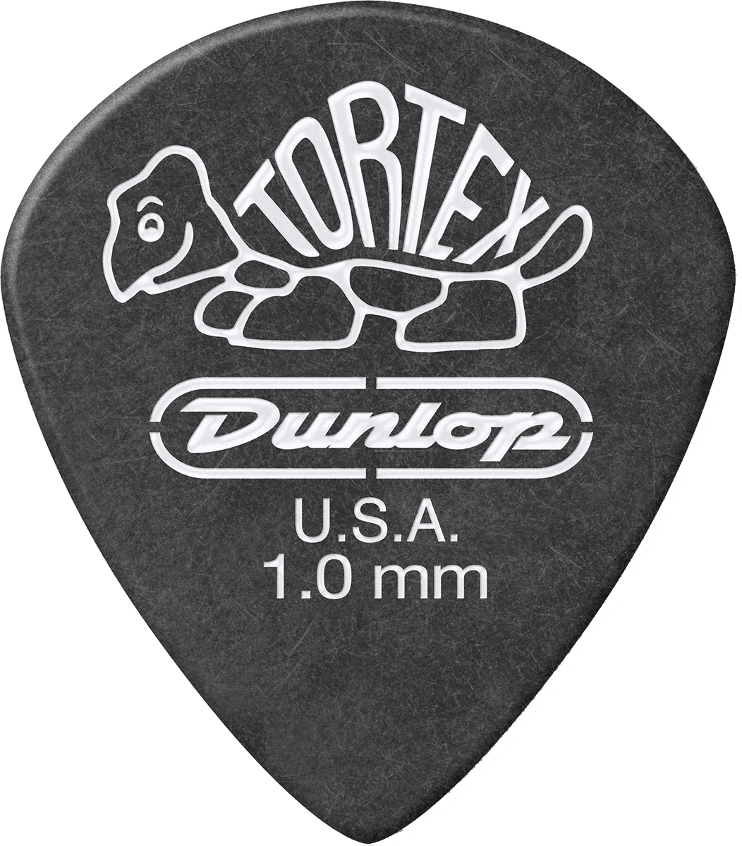 Player’s Pack de 12 médiators Dunlop Tortex Pitch Black Jazz III 1.00 mm 482P100