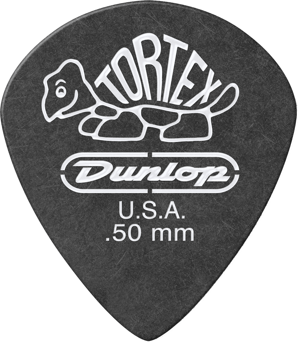 Player’s Pack de 12 médiators Dunlop Tortex Pitch Black Jazz III 0.50 mm 482P50