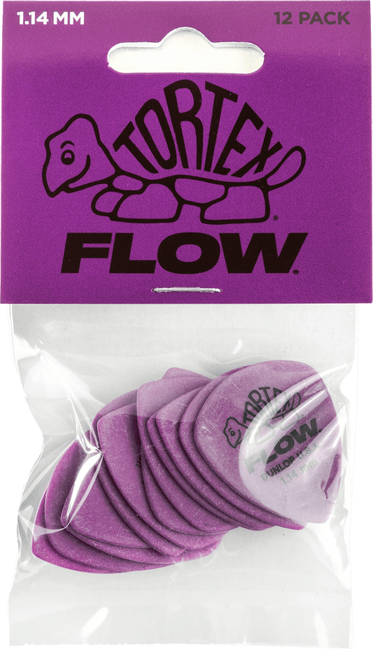 Player’s Pack 12 Médiators Dunlop Tortex Flow 1.14mm 558P114