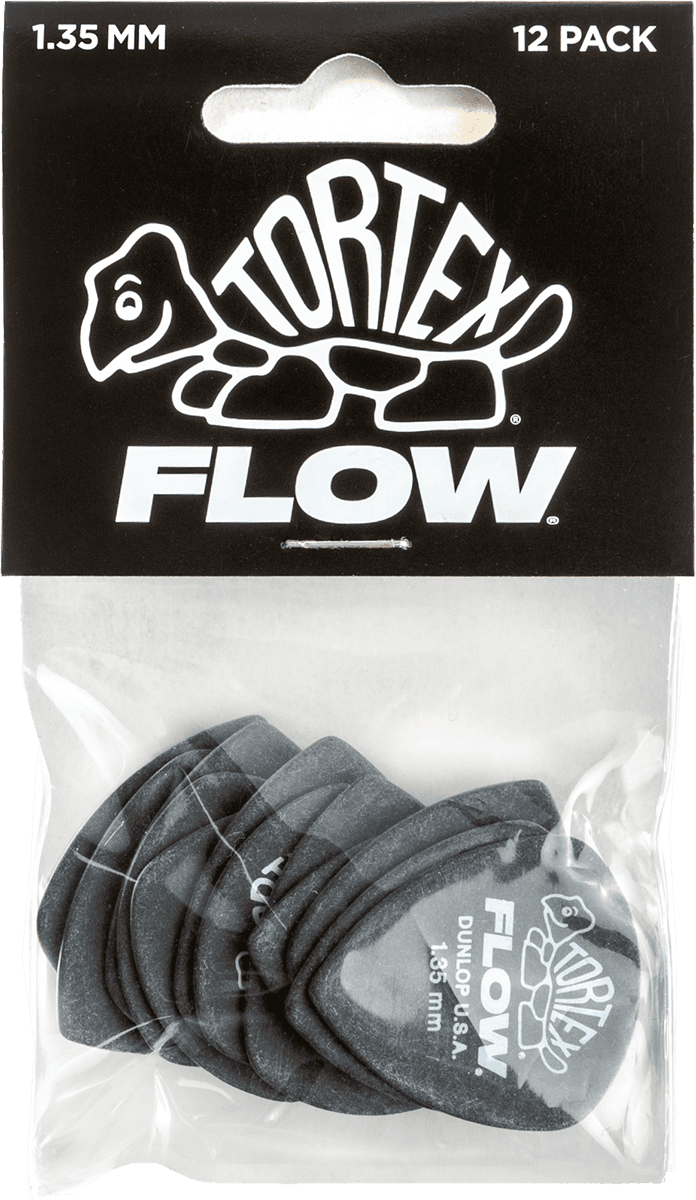 Player’s Pack 12 Médiators Dunlop Tortex Flow 1.35mm 558P135