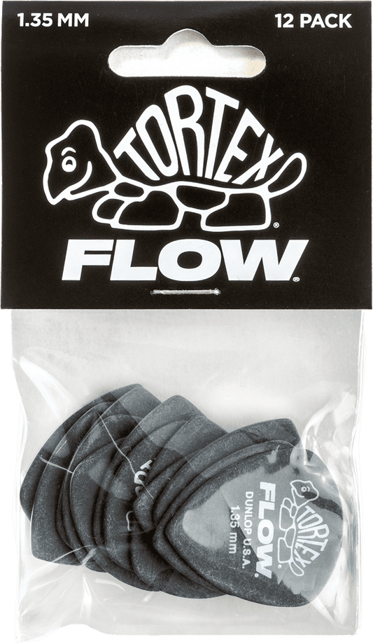 Player’s Pack 12 Médiators Dunlop Tortex Flow 1.35mm 558P135