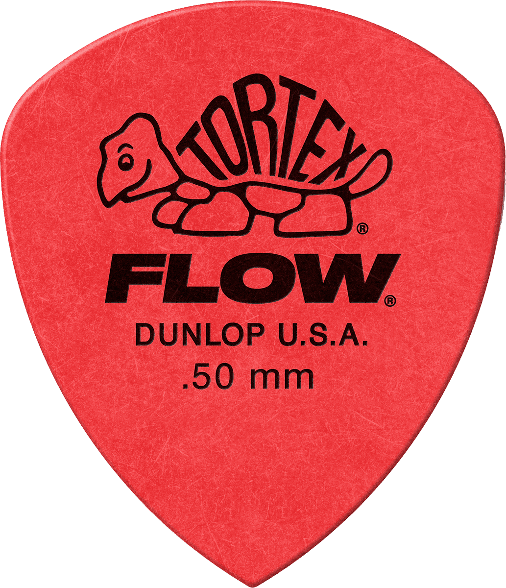 Player’s Pack 12 Médiators Dunlop Tortex Flow 0.50mm 558P050
