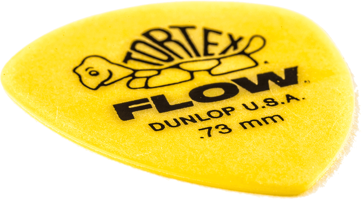 Player’s Pack 12 médiators Dunlop Tortex Flow 0.73mm 558P073