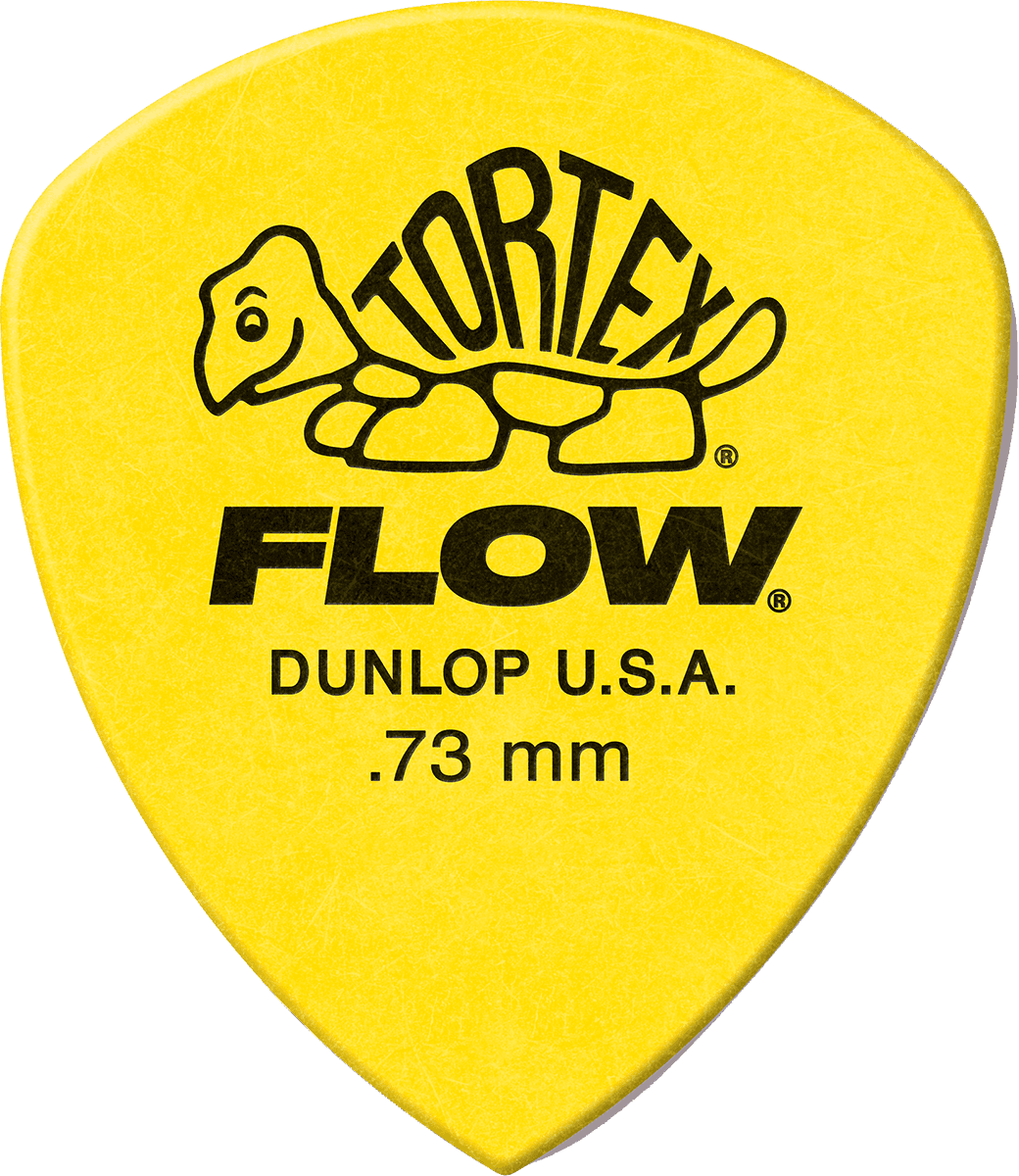 Player’s Pack 12 médiators Dunlop Tortex Flow 0.73mm 558P073