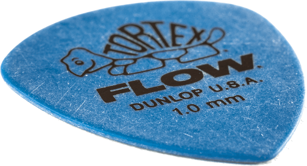 Mediator tortex flow 1.00 mm dunlop  - .lot de 6