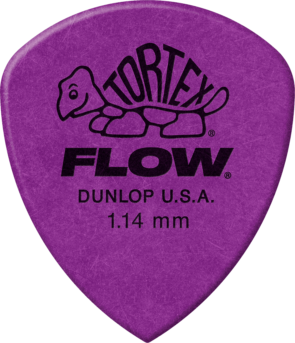 Player’s Pack 12 Médiators Dunlop Tortex Flow 1.14mm 558P114