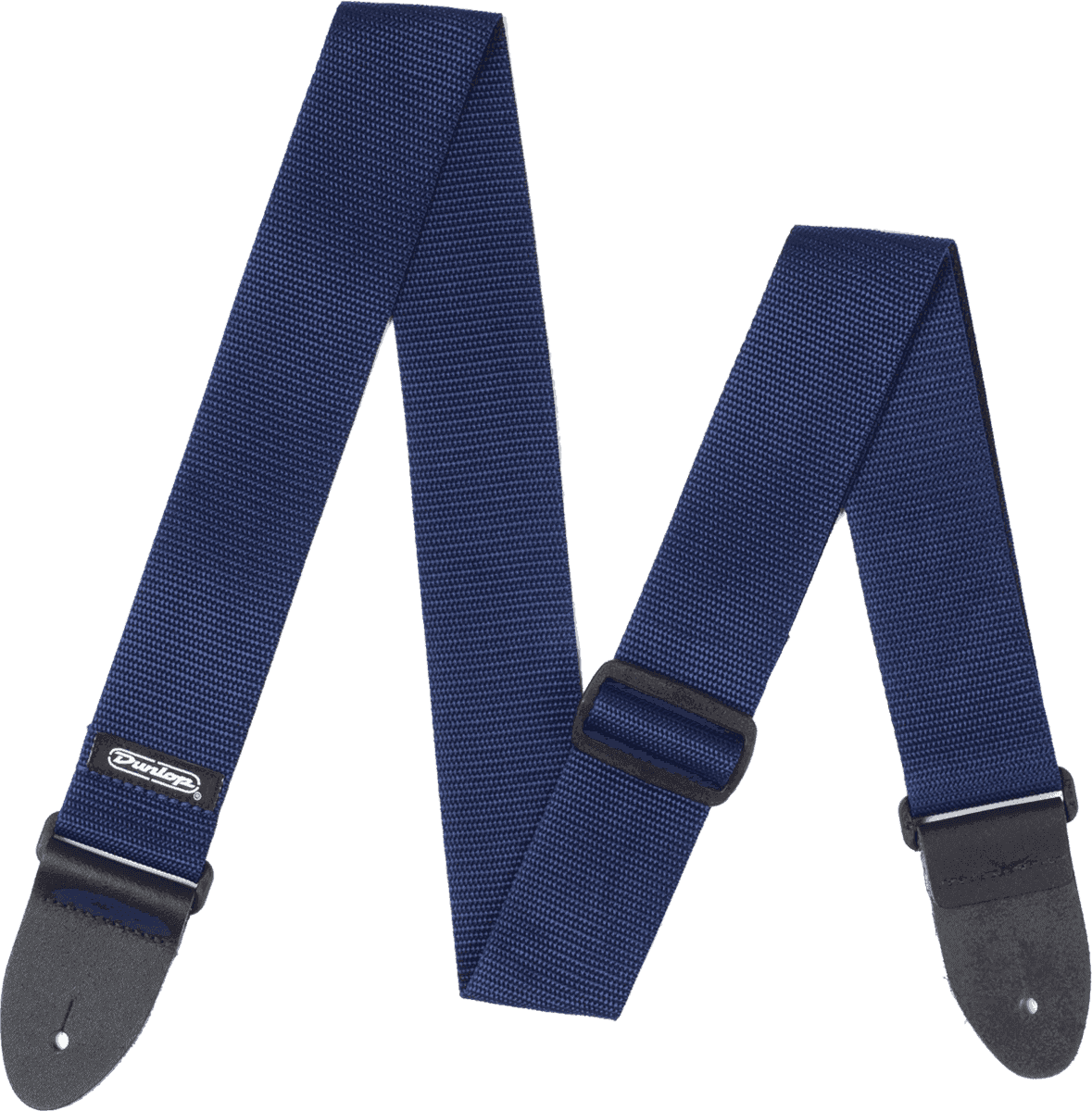 Jim Dunlop D07-01NV – Courroie guitare polypropylène Navy Blue