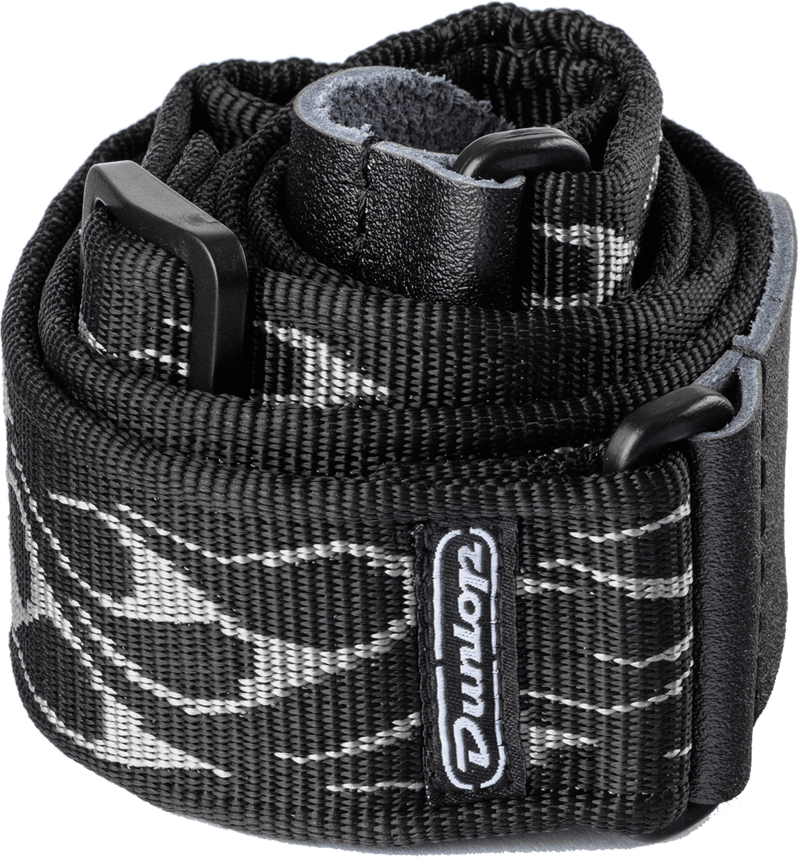 Courroie guitare Dunlop Jacquard Flamme Gris D3811GY