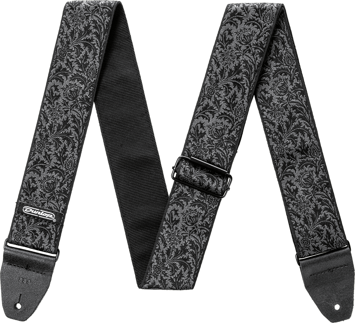 Courroie guitare Dunlop Jacquard Black Thistle D6714