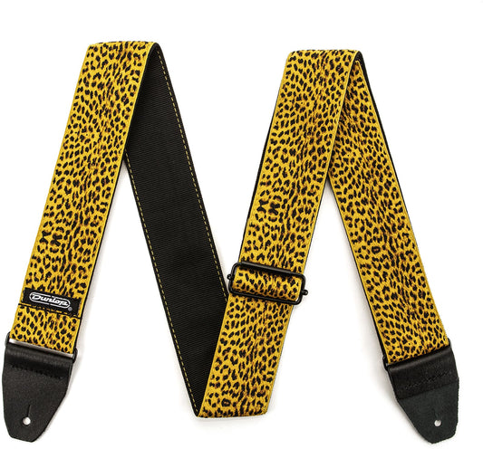 Courroie guitare Dunlop Jacquard Leopardskin Strap D6725
