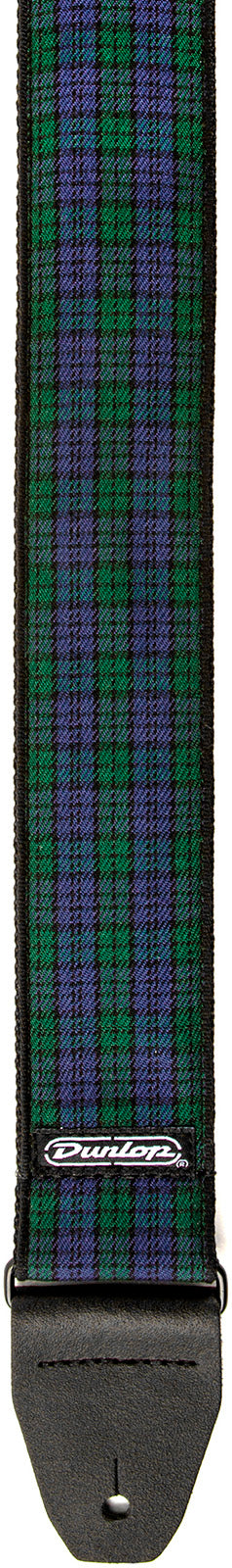 Courroie guitare Dunlop Jacquard Black Watch Plaid Strap D6731