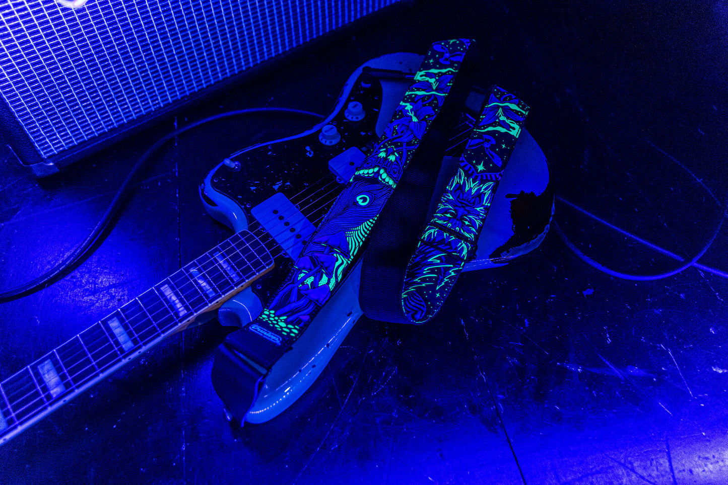 Courroie guitare Dunlop Jacquard Night Trip Strap D6734