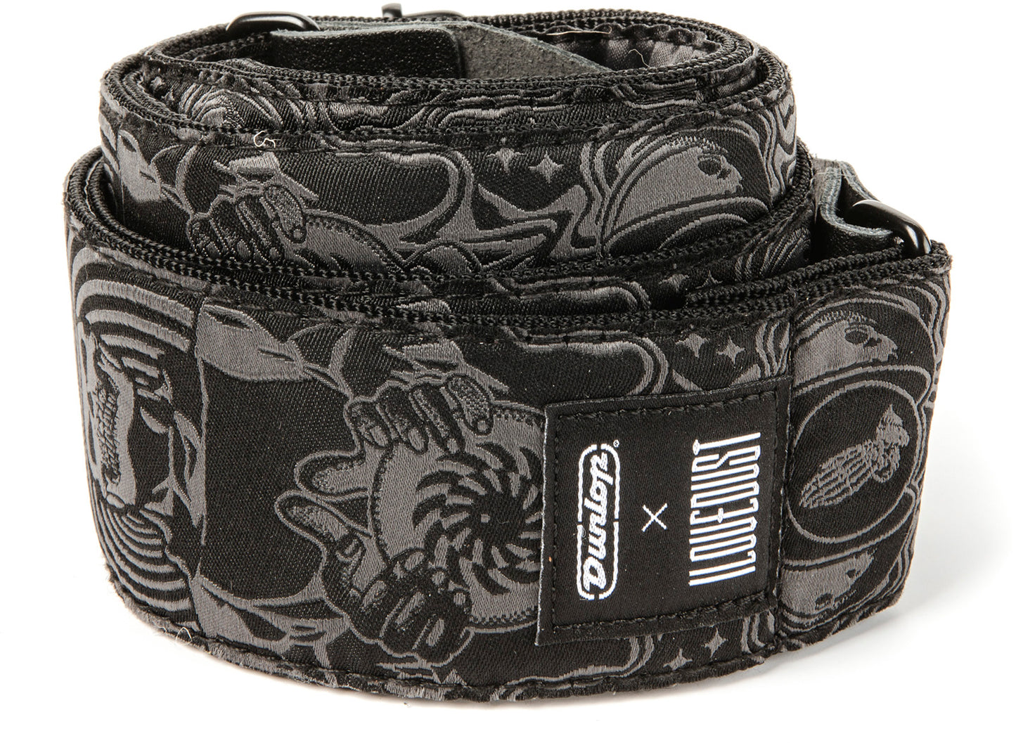 Jim Dunlop ILD13 ILOVEDUST Endless Midnight – Courroie guitare