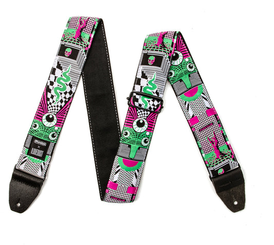 Jim Dunlop I Love Dust – Mnemonic Fuzz Strap ILD14 – Courroie guitare