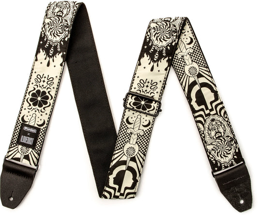 Jim Dunlop I Love Dust – Night Spells Strap ILD15 – Courroie guitare