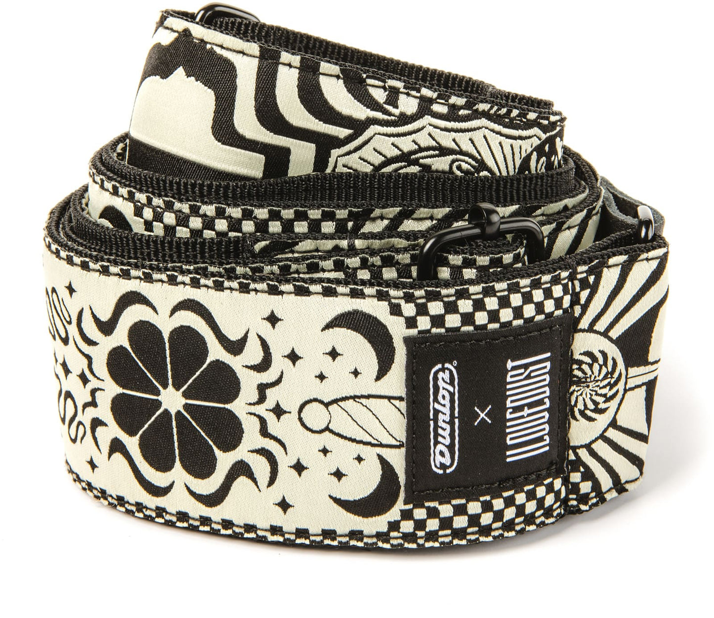 Jim Dunlop I Love Dust – Night Spells Strap ILD15 – Courroie guitare