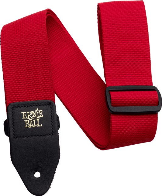 Courroie guitare Ernie Ball 4040 – Polypropylène rouge