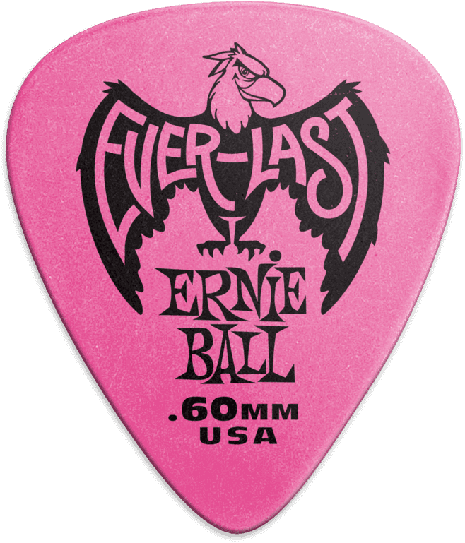 Ernie Ball 9179 Everlast – Pack de 12 médiators 0.60 mm