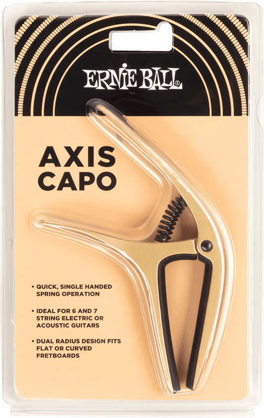 CAPODASTRE ERNIE BALL AXIS 9606 OR SATIN