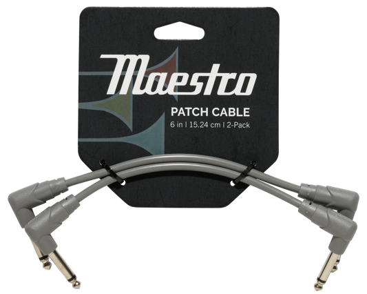 Gibson Maestro Vintage Original Cables – Lot de 2 patchs 15 cm