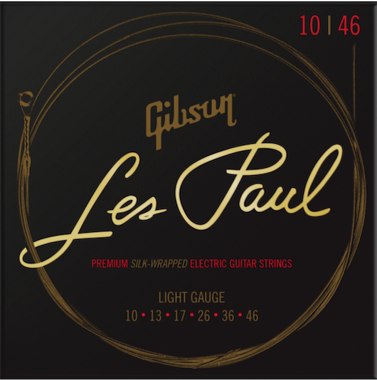 GIBSON Les Paul Premium Electric Light 10-13-17-26-36-46 – Jeu de cordes guitare électrique