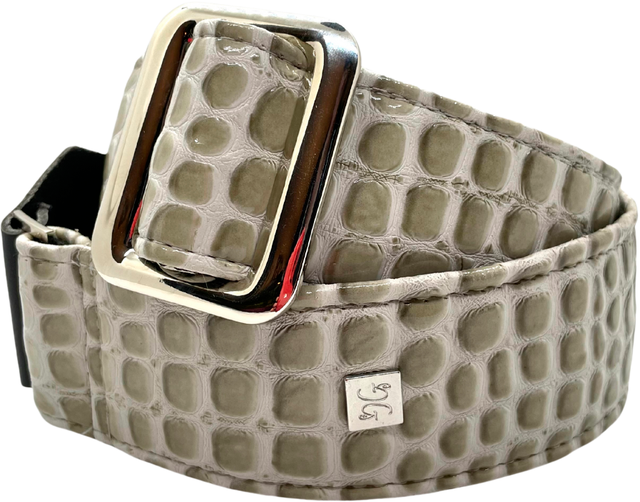Courroie de guitare GET’M GET’M – Aussie Gator – Ash Grey