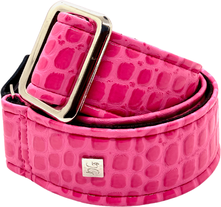 Courroie de guitare GET’M GET’M Aussie Gator – Bubble Pink