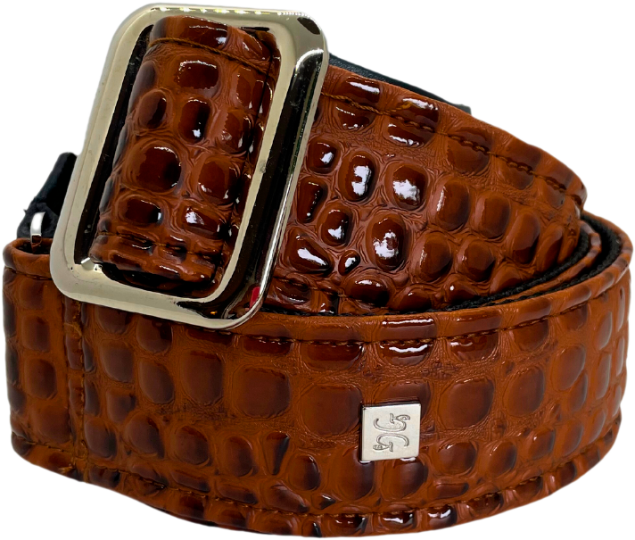 Courroie de guitare GET’M GET’M Aussie Gator – Caramel