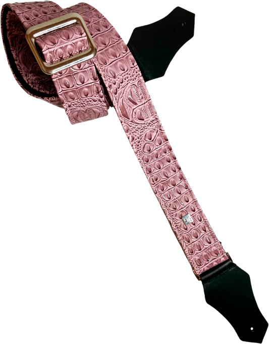 Courroie de guitare GET’M GET’M – Aussie Gator Dusty Lilac