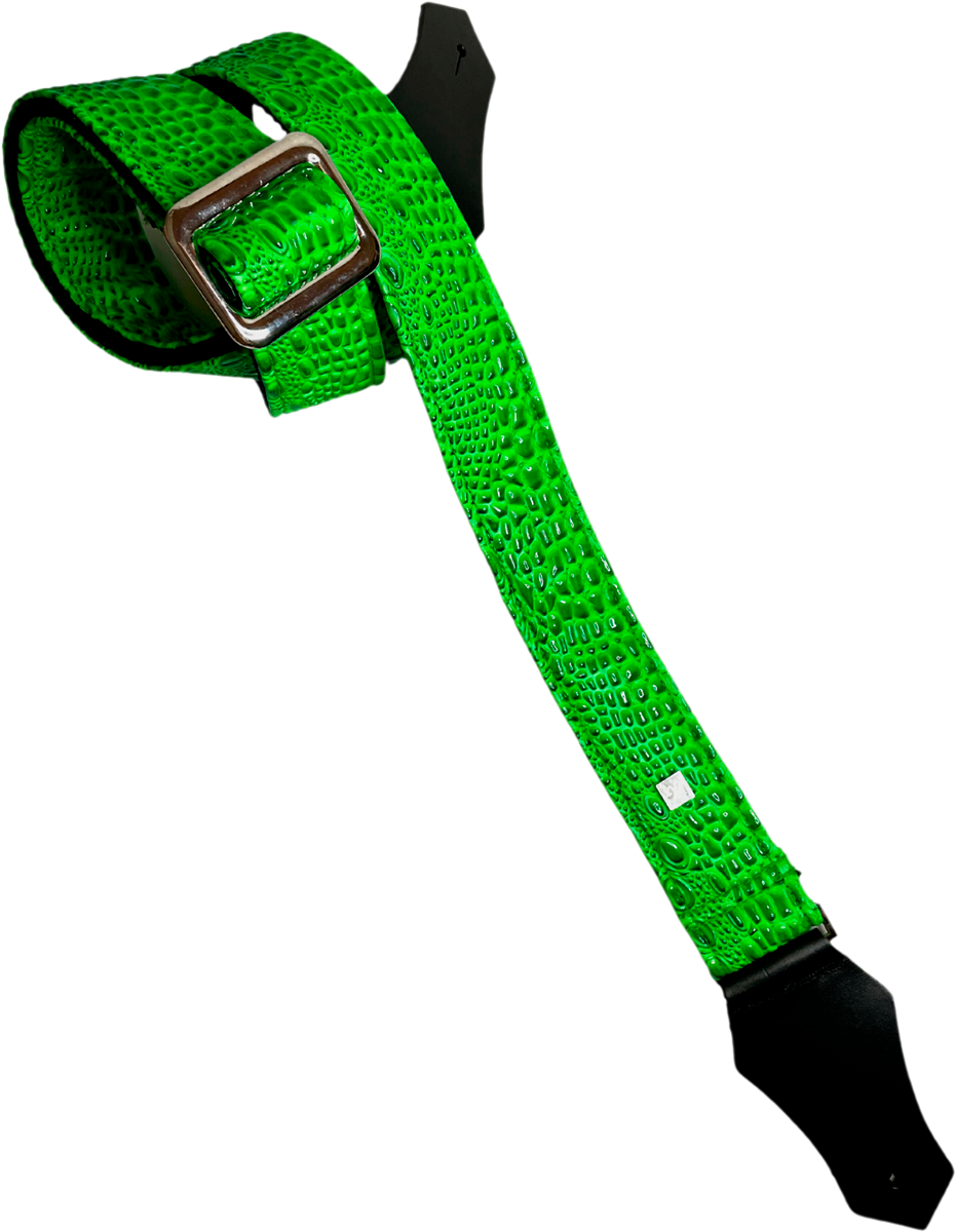 Courroie de guitare GET’M GET’M – Aussie Gator JD-Neon