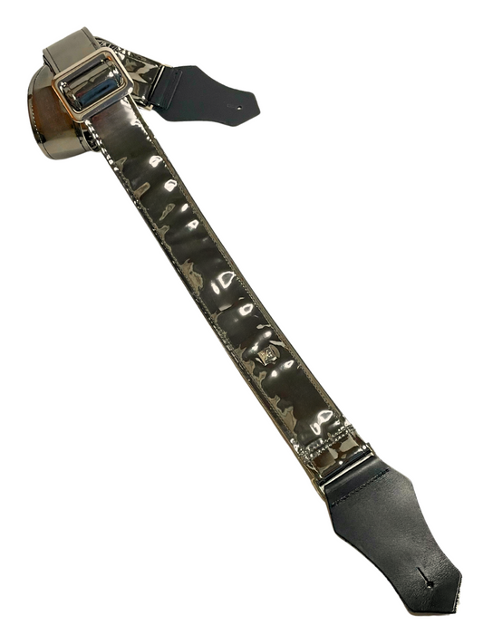 Courroie de guitare GET’M GET’M – Badass Mirrored / Badass Platinum
