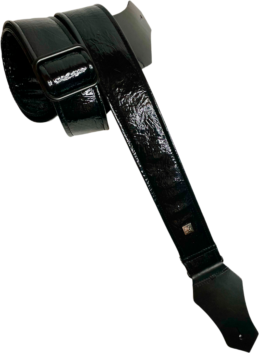 Courroie guitare Get’m Get’m – Distressed Vernice Black
