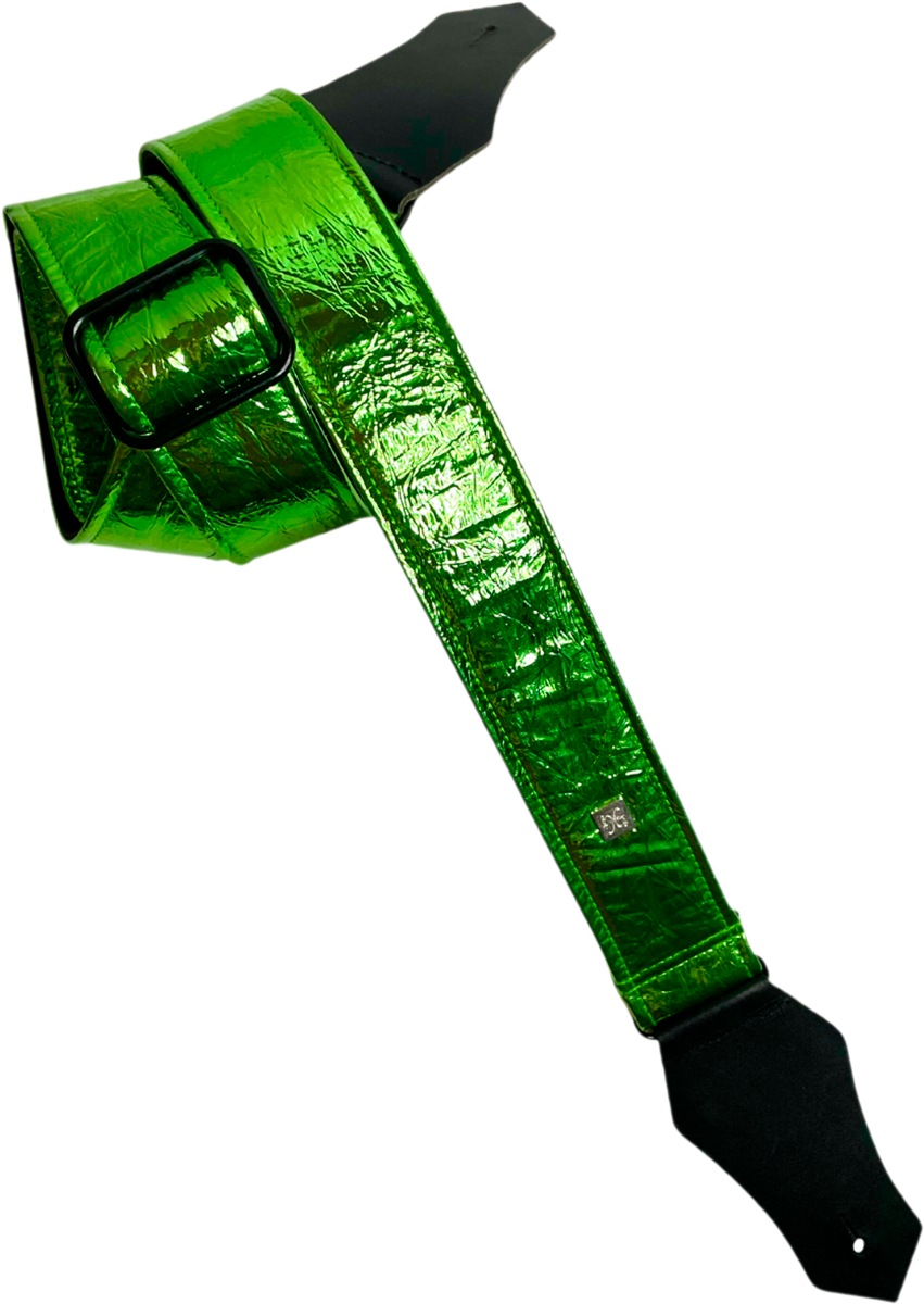 Courroie guitare Get’m Get’m – Distressed Vernice Green