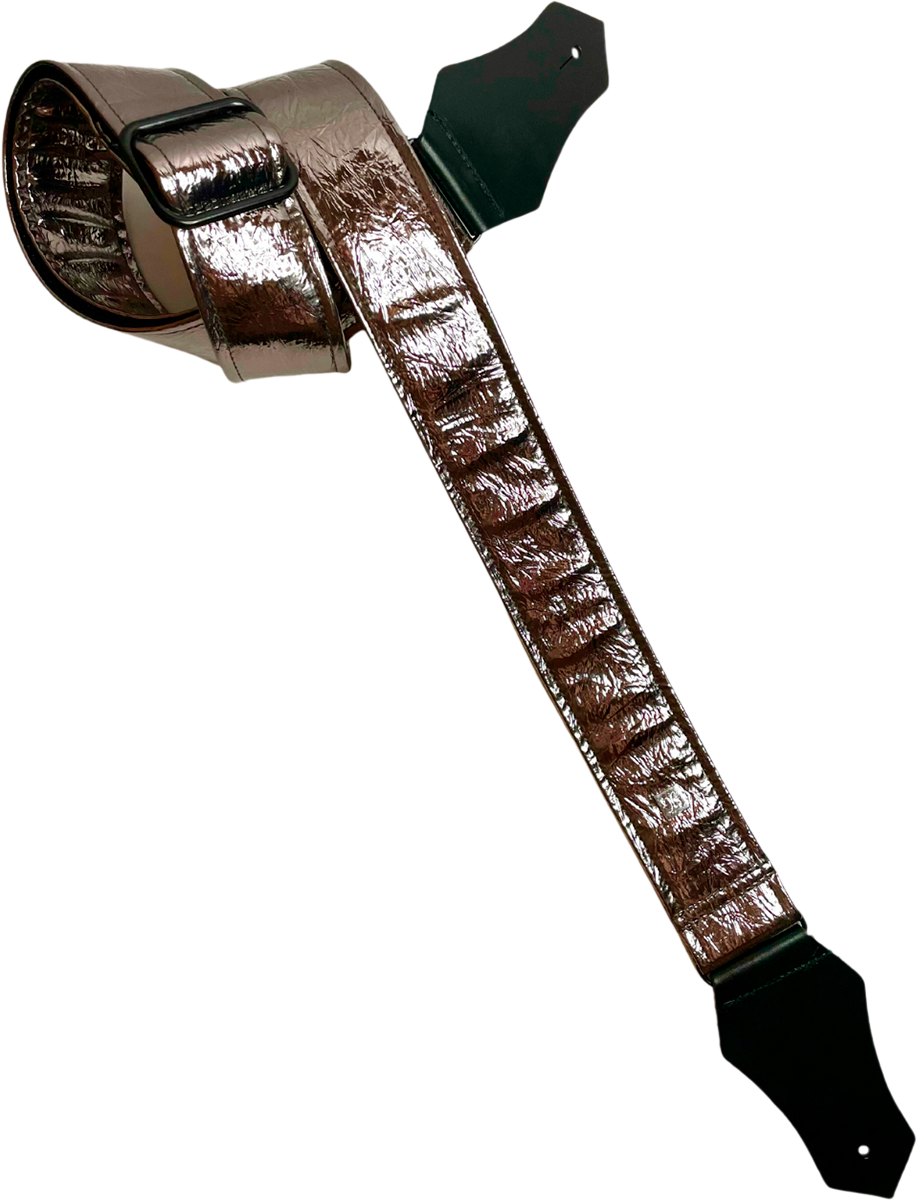 Courroie guitare Get’m Get’m – Distressed Vernice Pewter