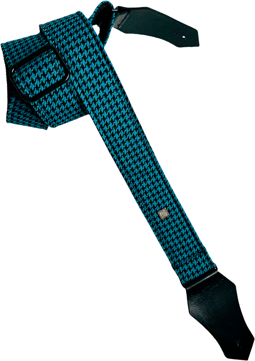 Courroie guitare Get’m Get’m – Fly Hounds Tooth Blue