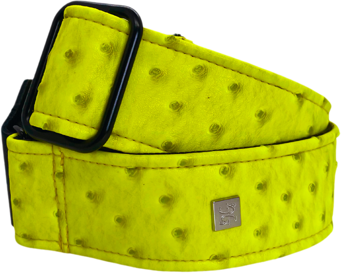 Courroie guitare Get’m Get’m – Ostrich Yellow
